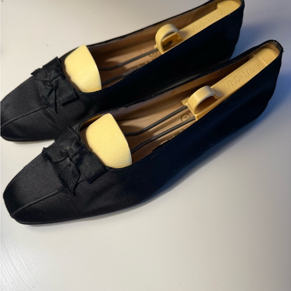CHANEL Black Flats
